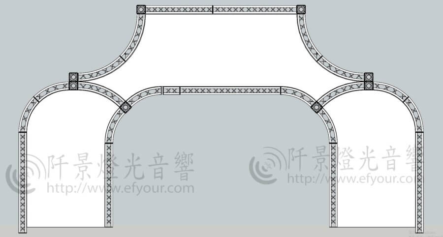 %E9%80%A0%E5%9E%8Bteuss1-900x482 客製化Truss結構設計｜打造活動入口與舞台的最佳選擇