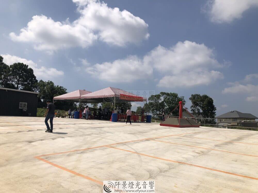 動土儀式帳篷,龍柱,土堆架設服務 |阡景 經驗案例