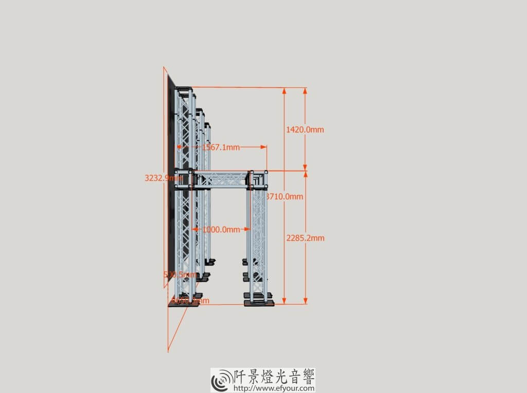 %E9%9B%BB%E8%A6%96%E6%9E%B6%E8%A3%BD%E4%BD%9Ctruss-1-1024x765 客製化移動平台-可調角度