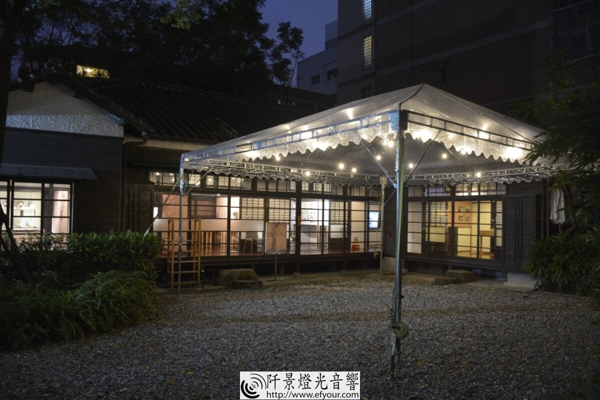 日系建築夜市集 （帳篷＋燈光） |阡景 經驗案例