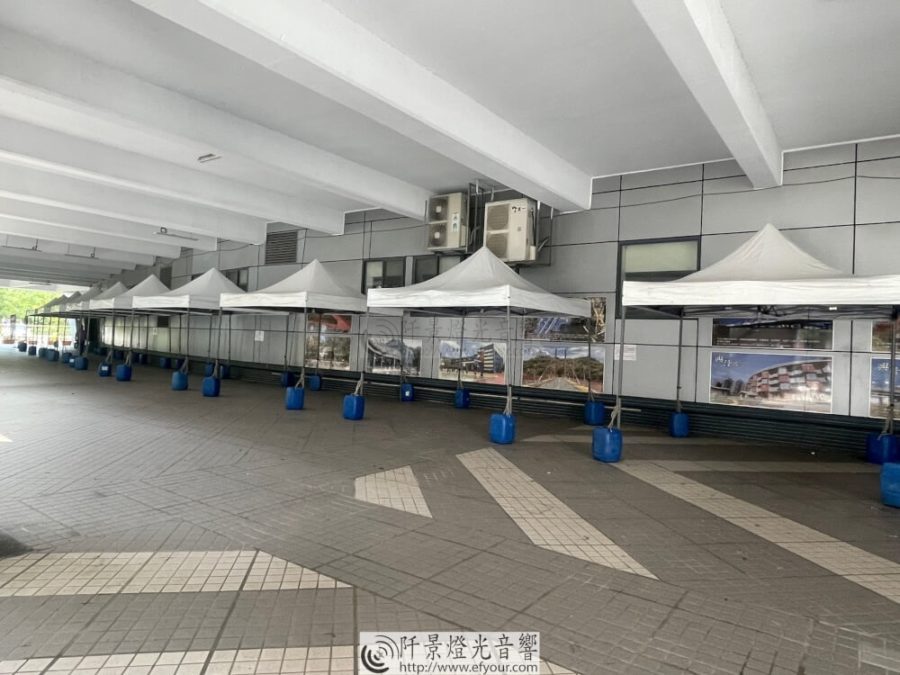 竹北體育館外圍帳篷搭設 |阡景 經驗案例