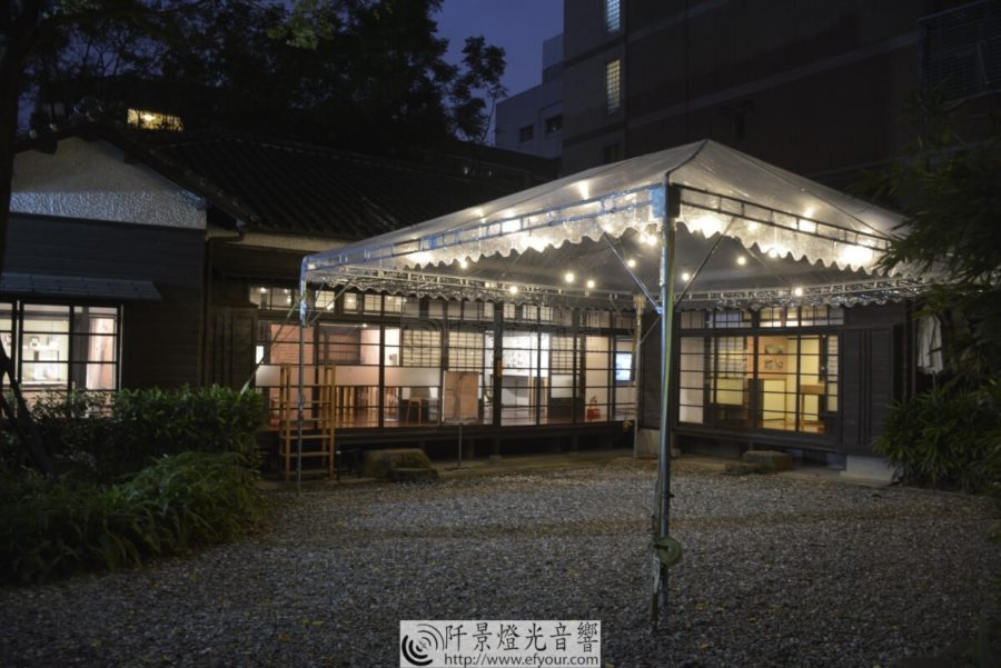 日系建築夜市集 （帳篷＋燈光） |阡景 透明帳