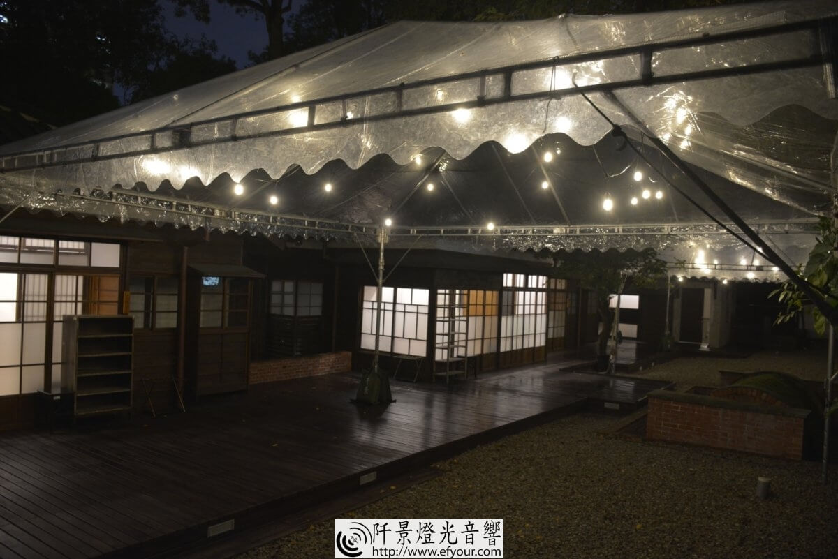 日系建築夜市集 （帳篷＋燈光） |阡景 經驗案例