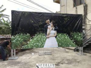 婚禮主視覺背板訂製