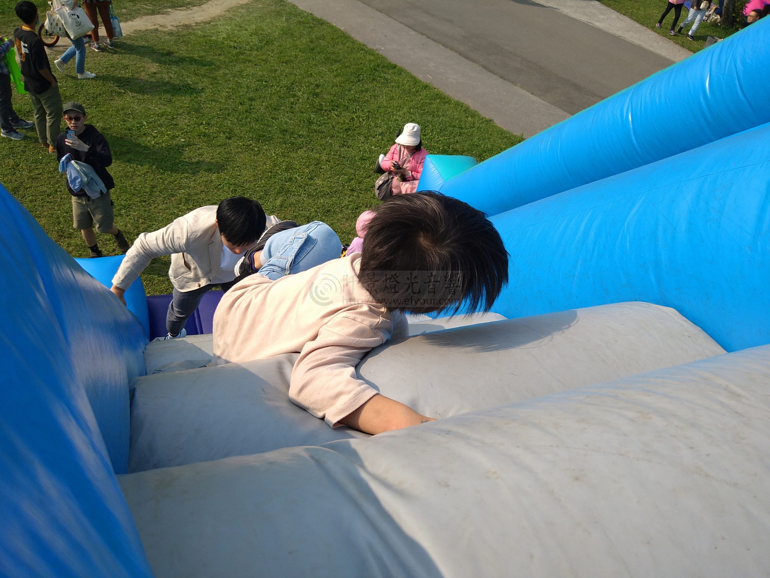 氣墊障礙路跑活動(兒童節開心組)2021 新北兒童節 |阡景 經驗案例