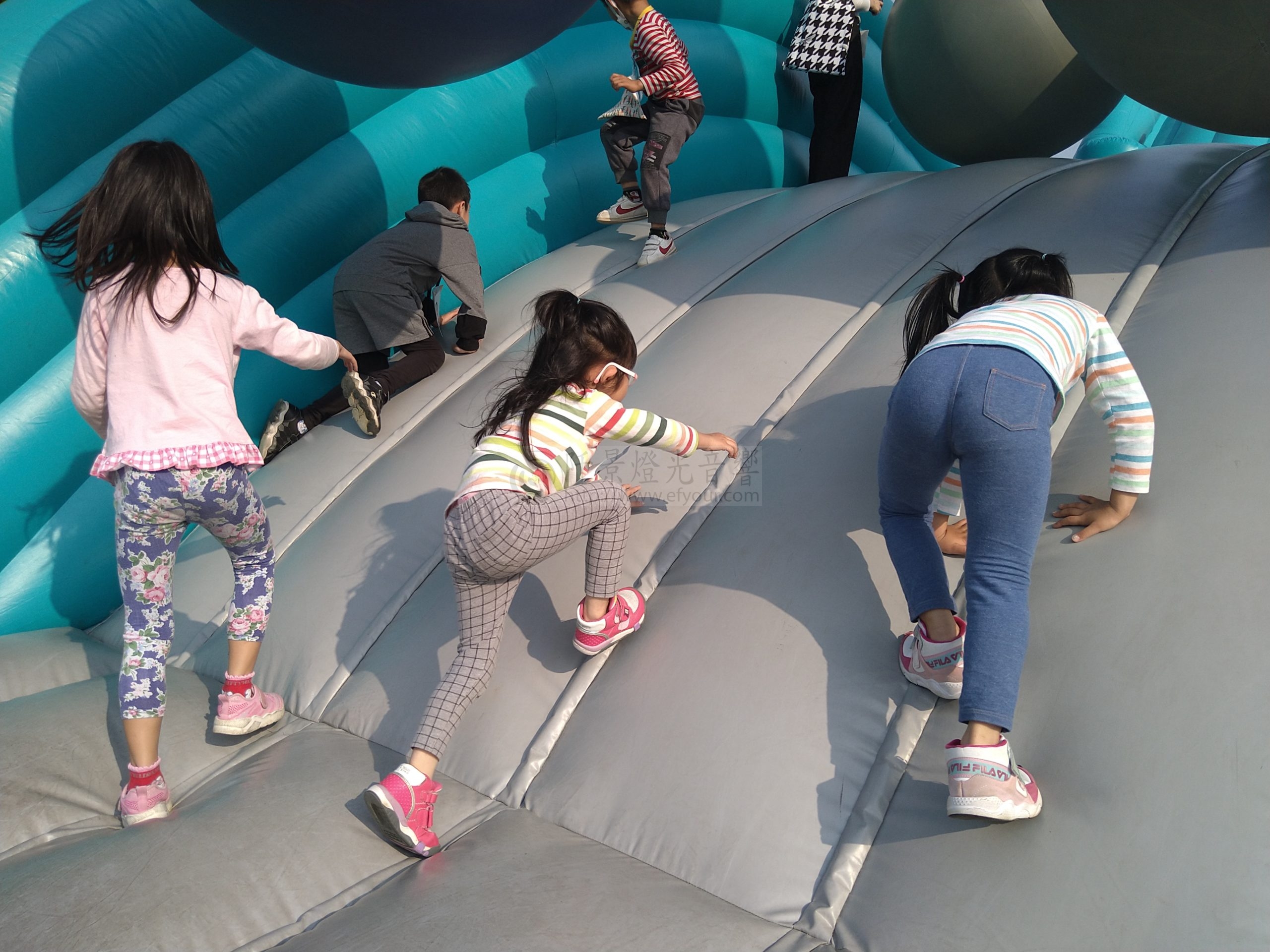 氣墊障礙路跑活動(兒童節開心組)2021 新北兒童節 |阡景 經驗案例