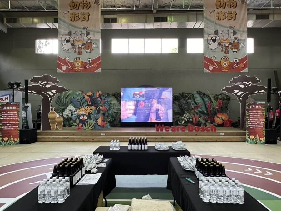 六福村博士活動-燈光音響-煙霧機-大電視-出租-2-900x675 2024博士(BOSCH)汽車專業維修聯盟會 穿越叢林 共創旅程