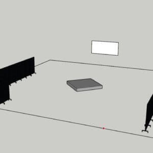 場地模擬示意圖