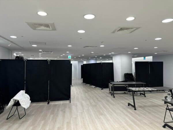 活動用室內隔離屏風｜區域劃分・臨時辦公室首選