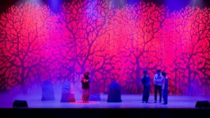 光影森林的燈光效果