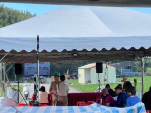 草莓田間的行動教室！苗栗農改場技術示範會