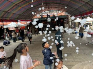 新竹長和宮廣場親子市集