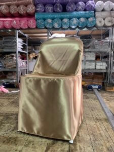 美合椅/折疊椅 套 （金色與紅色）