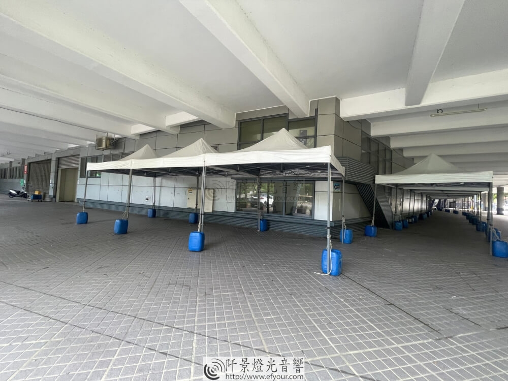 竹北體育館外圍帳篷搭設 |阡景 經驗案例