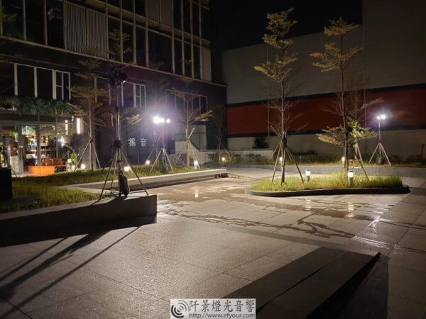 聚會烤肉燈光架設