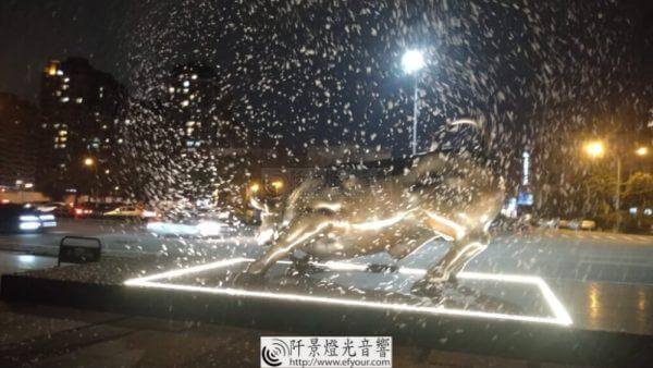 竹北跨年限定親子情侶拍照雪景