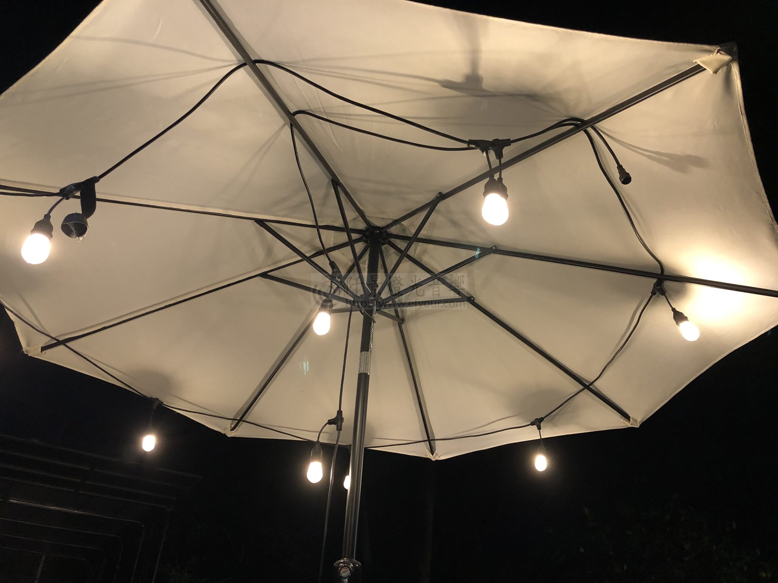 陽傘燈-串串燈 |阡景 出租設備