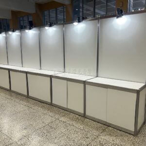 展板+夾燈 (連六 雙面)