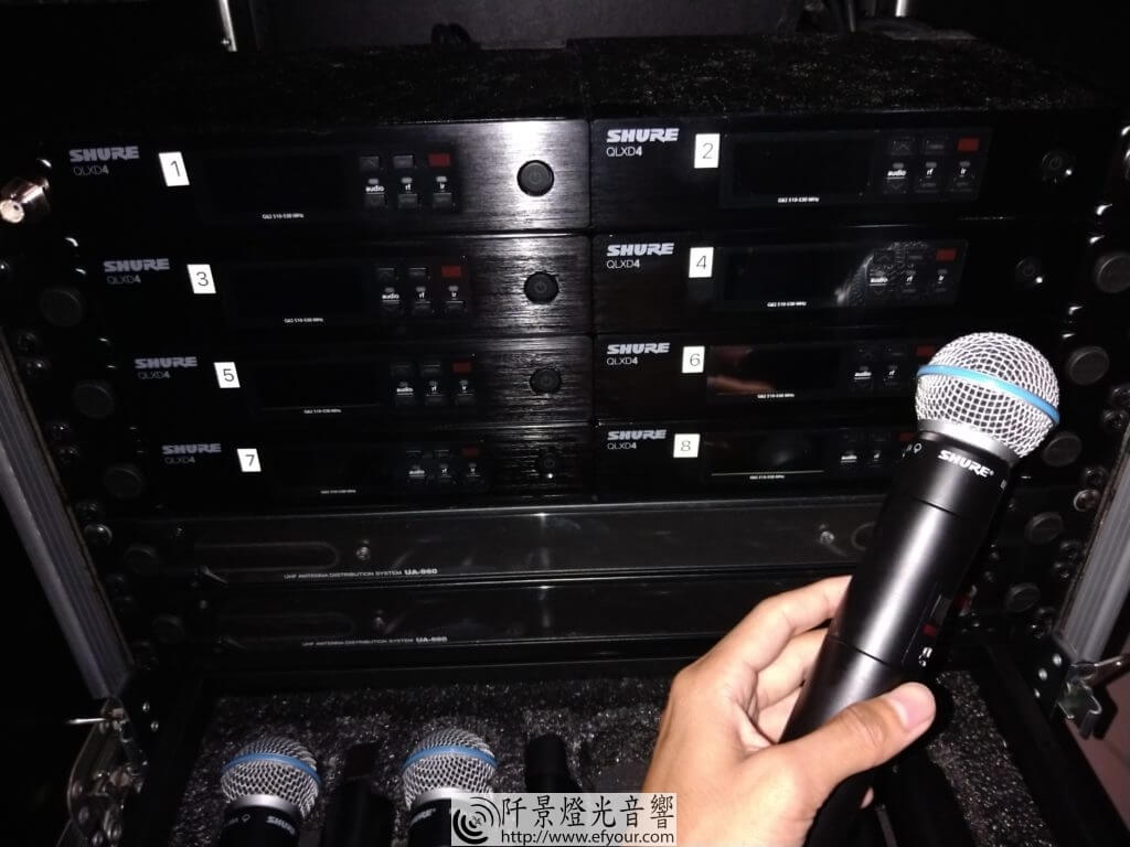 QLXD4-3-1024x768 Shure QLX-D 無線麥克風系統出租