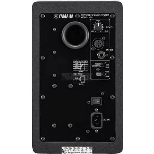 YAMAHA-HS5-%E8%83%8C%E9%9D%A2 會議室簡易音響規劃