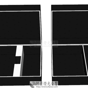 投影機箱配置是意圖