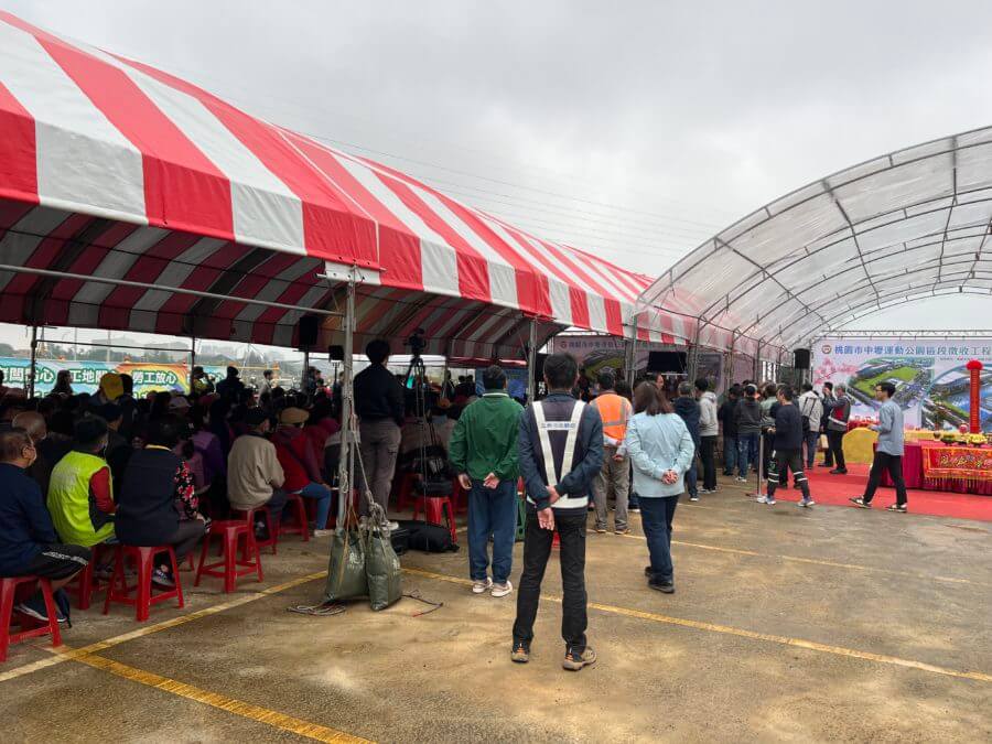 中壢運動公園區段徵收工程滯洪池動工-5-900x675 「桃市「地下宮殿」+1 中壢運動公園區段徵收工程滯洪池動工