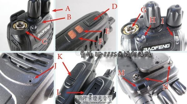 寶鋒 BF-888S 無線電對講機出租教學