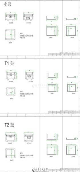 Read more about the article 爵士鼓保護箱訂製CAD