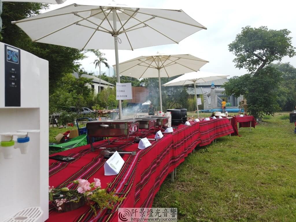 戶外自助餐-分菜桌-1-1024x768 草地.音樂.家庭派對（新竹限時快閃活動）