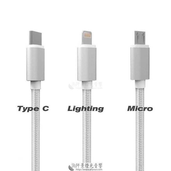 目前常見充電接頭