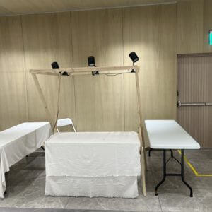 百貨市集木攤位架(無頂 含燈)