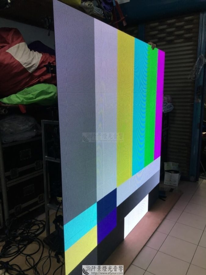 平面看板型 Ｐ3電視牆(平面/ 弧型) |阡景 剪綵
