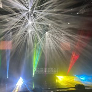 繽紛絢麗舞台燈光示意（含影片）