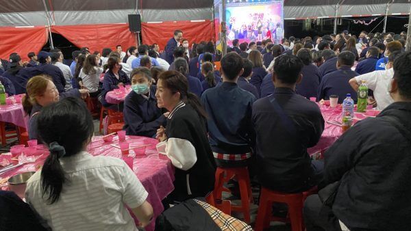 辦桌 電視牆轉播