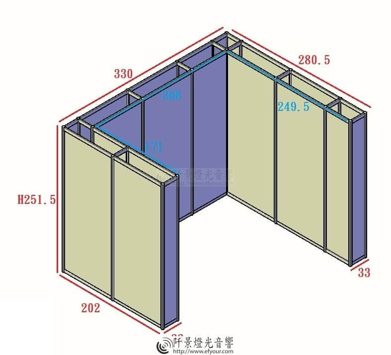 隔間展示板規劃出租-1 展示板出租